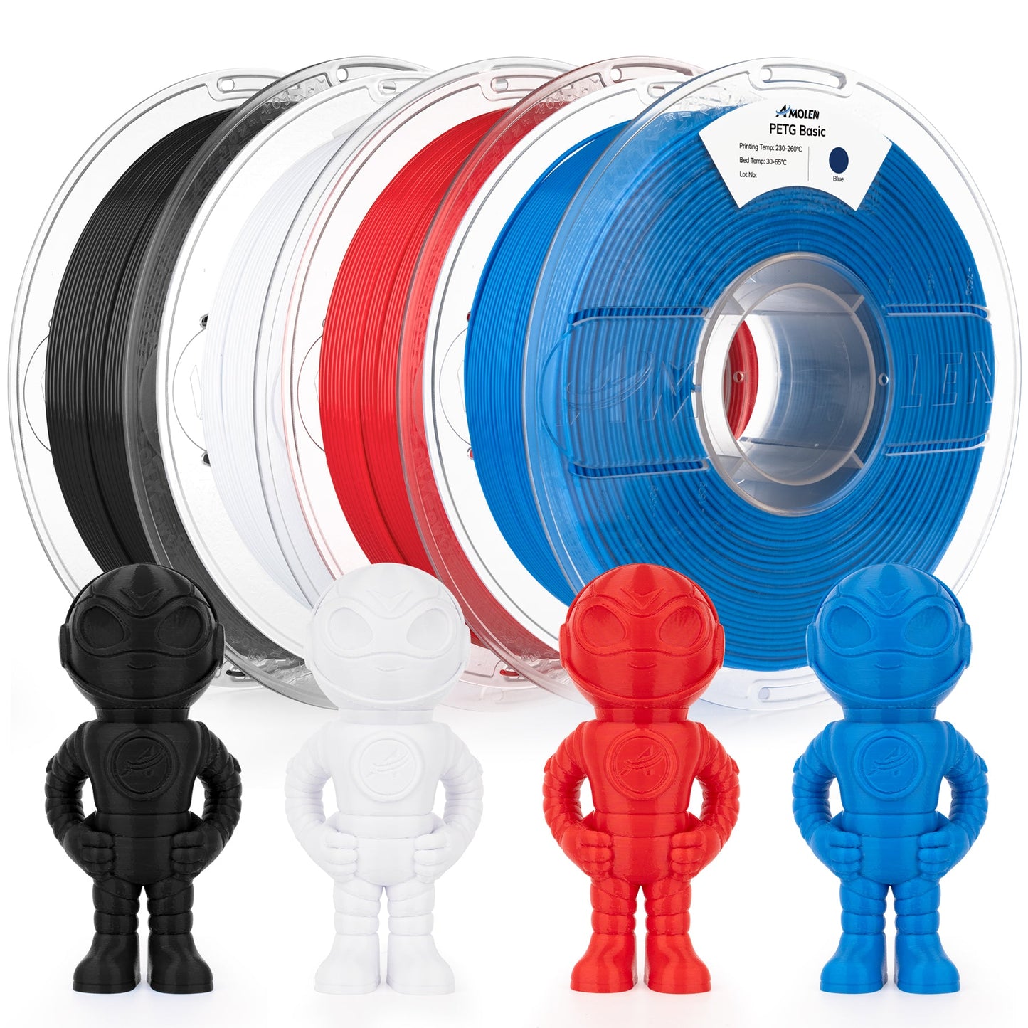 PETG Basic Variety Pack,4KG