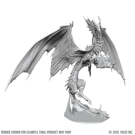Pathfinder: Battles Deep Cuts - Adult Mirage Dragon Boxed Miniature (Unpainted)