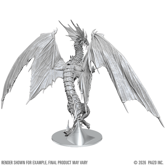 Pathfinder: Battles Deep Cuts - Adult Mirage Dragon Boxed Miniature (Unpainted)