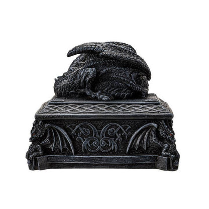 Celtic Dragon Box: Trinket Box - Mythical Winged Guardian