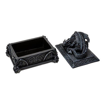 Celtic Dragon Box: Trinket Box - Mythical Winged Guardian
