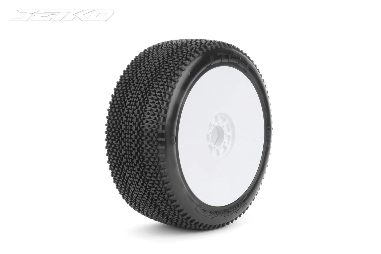 Powerhobby J-Ten 1/8 Buggy Super Soft Mounted Dish Tires / Wheels (2)