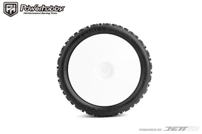 Powerhobby Challenger 1/10 4WD Front Buggy Carpet Mounted Tires Soft White