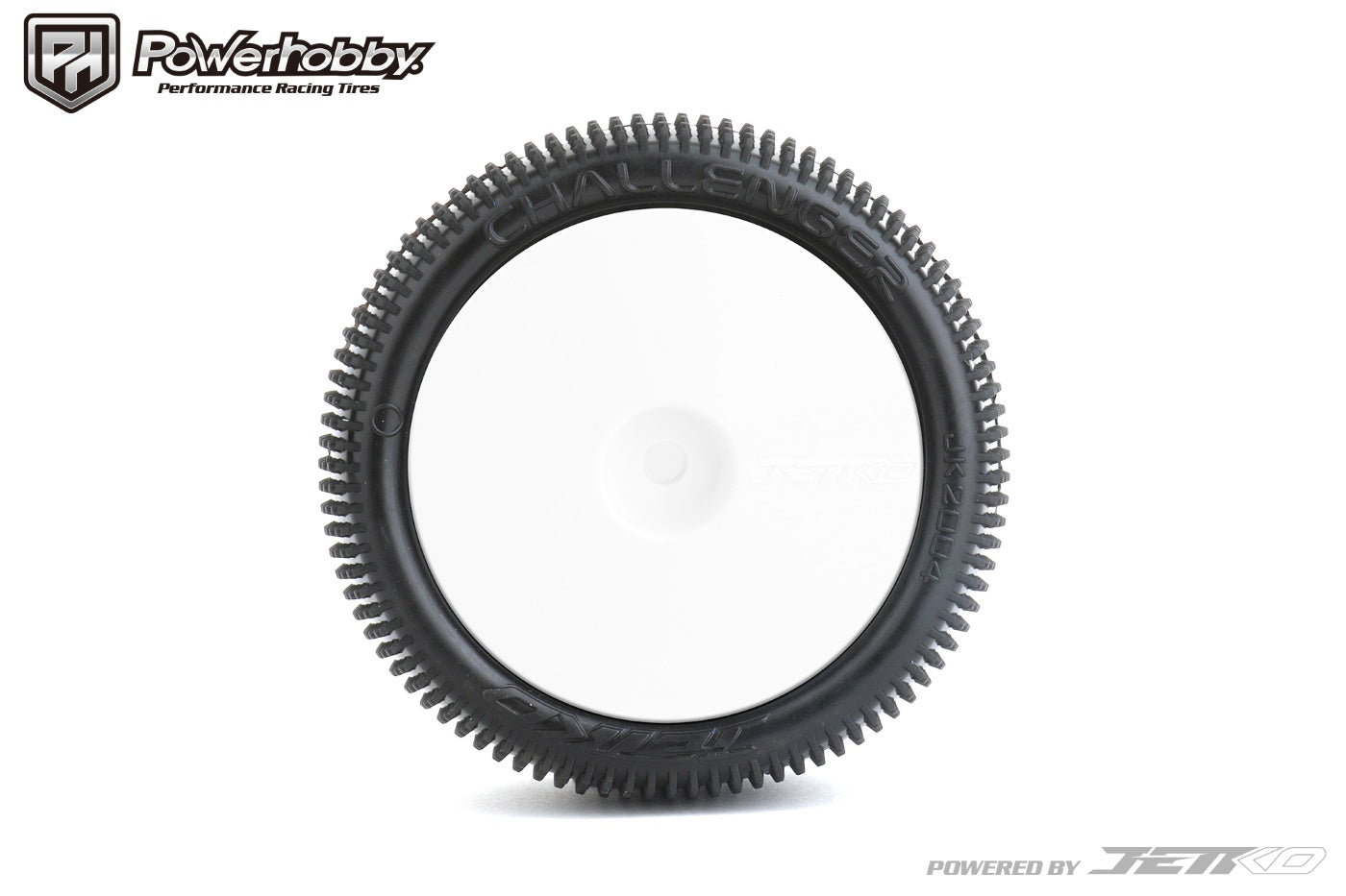Powerhobby Challenger 1/10 2WD / 4WD Buggy Rear Carpet Mounted Tires Super Soft White