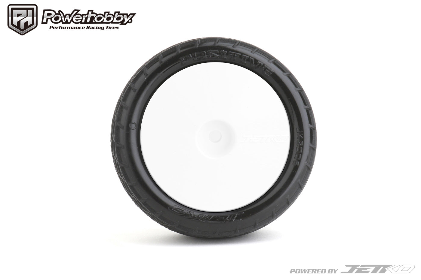 Powerhobby Positive 1/10 4WD Buggy Front Clay Tires Mounted Ultra Soft White