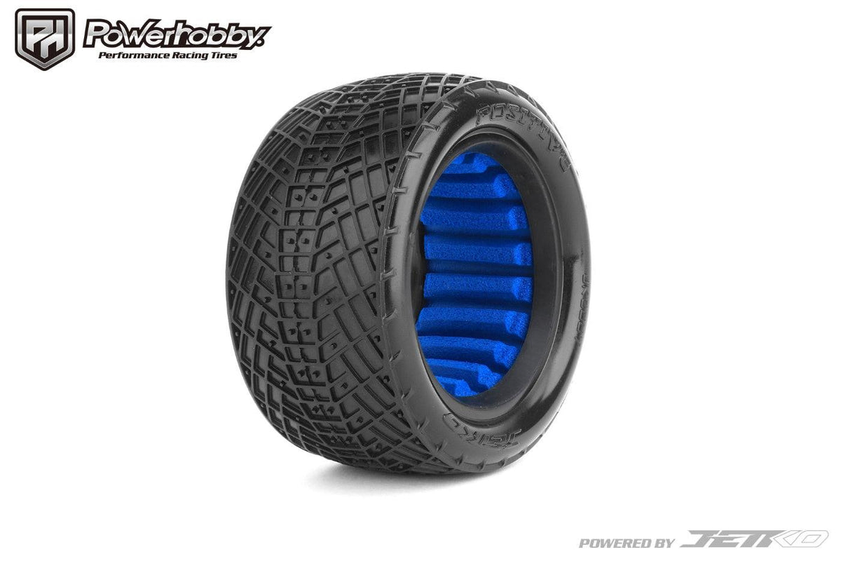 Powerhobby Positive 1/10 2WD / 4WD Buggy Rear Clay Tires Medium Soft