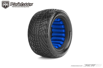 Powerhobby Positive 1/10 2WD / 4WD Buggy Rear Clay Tires Medium Soft