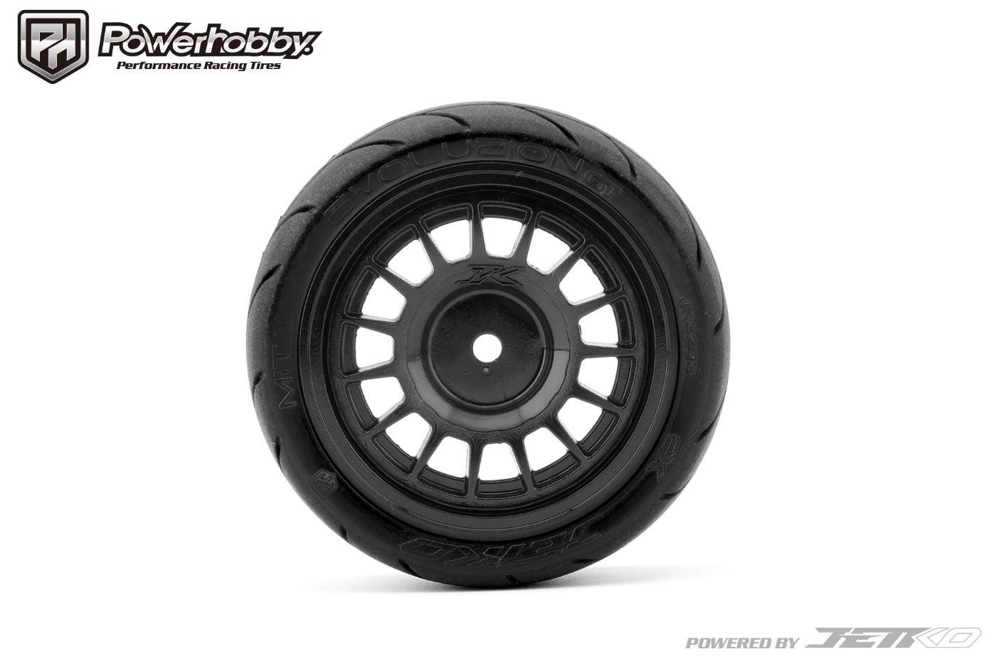 Powerhobby 1/10 Rally Car Evolution Mounted Tires / Claw Wheels (4)