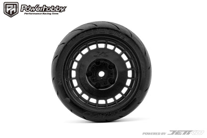 Powerhobby 1/10 Rally Car Evolution Mounted Tires Radial Wheels (4) Super Soft