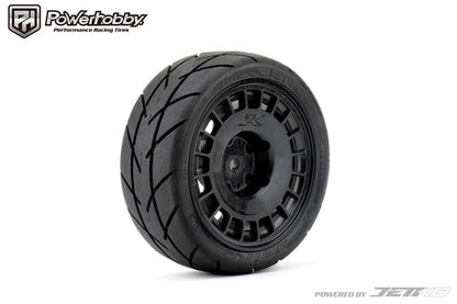 Powerhobby 1/10 Rally Car Evolution Mounted Tires Radial Wheels (4) Super Soft