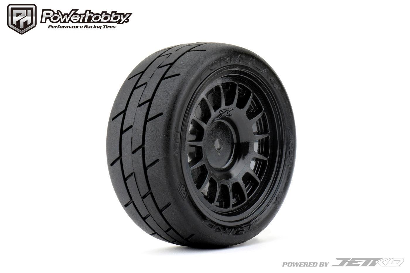 Powerhobby 1/10 Rally Car Formula Mounted Tires / Claw Wheels (4)