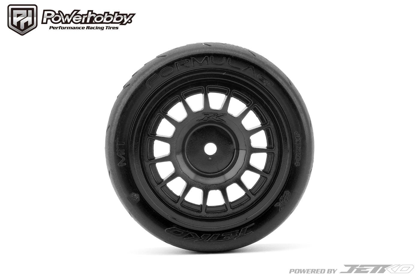 Powerhobby 1/10 Rally Car Formula Mounted Tires / Claw Wheels (4)