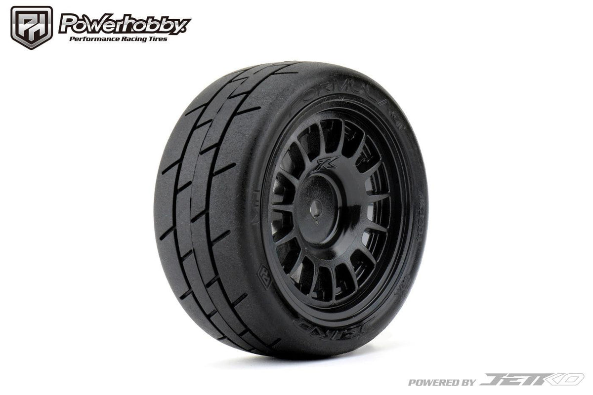 Powerhobby 1/10 Rally Car Formula Mounted Tires / Claw Wheels (4)
