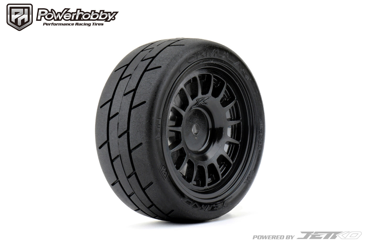 Powerhobby 1/10 Rally Car Formula Mounted Tires / Claw Wheels (4)