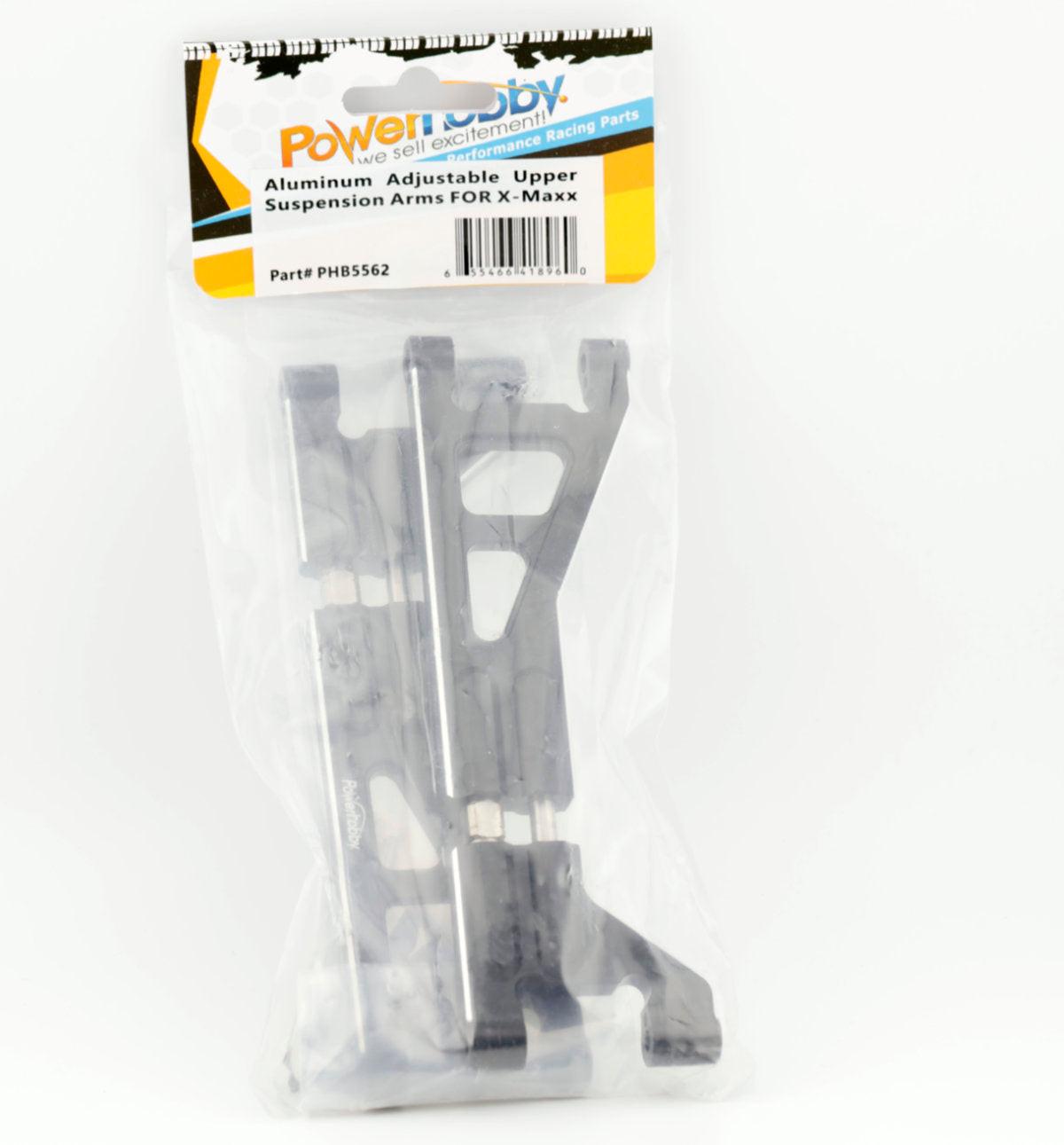 Powerhobby Aluminum Adjustable Upper Suspension Arms FOR Traxxas X-Maxx