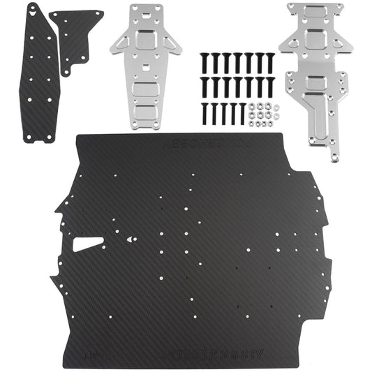 Powerhobby Carbon Fiber GT width Chassis for Arrma Limitless V2