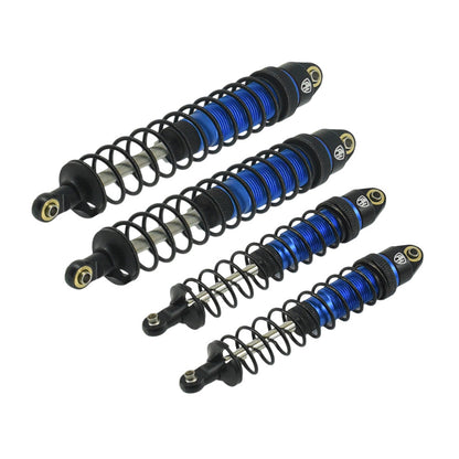 Powerhobby Aluminum Shocks (4) Arrma 3s Seton / Big Rock / Granite / Typhon Blue