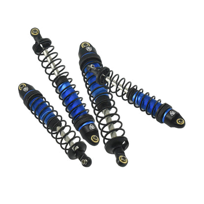 Powerhobby Aluminum Shocks (4) Arrma 3s Seton / Big Rock / Granite / Typhon Blue