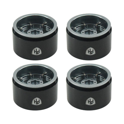 Powerhobby Aluminum 2.2" Beadlock Wheels (4) 1/10 Rock Crawler