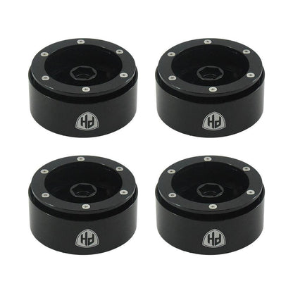 Powerhobby Aluminum 2.2" Beadlock Wheels Blue (4) 1/10 Rock Crawler