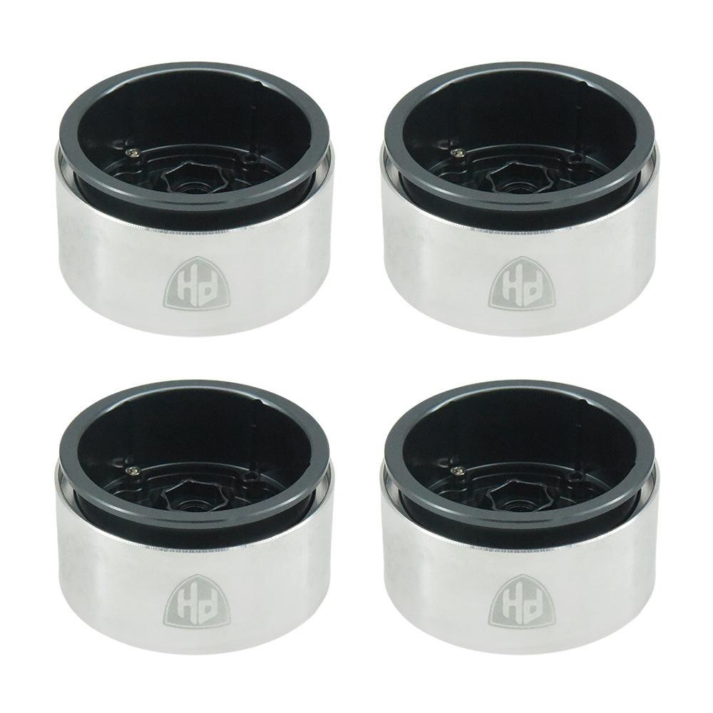 Powerhobby Aluminum 2.2" Beadlock Wheels Grey (4) 1/10 Rock Crawler