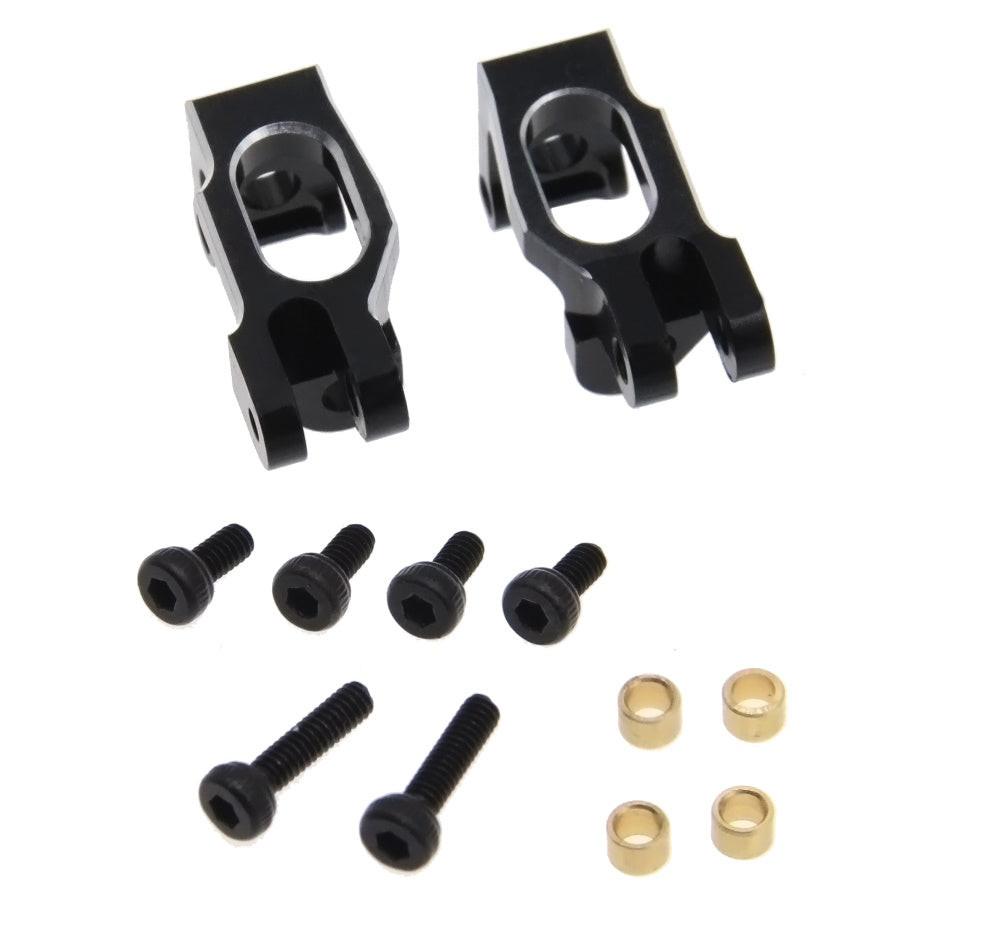 Powerhobby Aluminum Front C-Hub Black Kyosho Mini-Z MB-010
