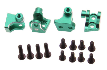 Powerhobby Aluminum Lower 4-Link Mount Set Green Losi Mini LMT