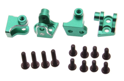 Powerhobby Aluminum Lower 4-Link Mount Set Green Losi Mini LMT