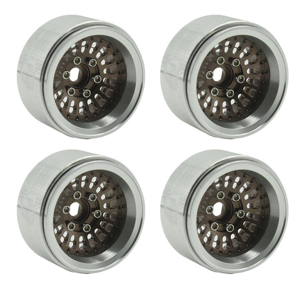 Powerhobby 1.9" 10MM Offset Aluminum Wheels Copper (4) 1/10 Crawler
