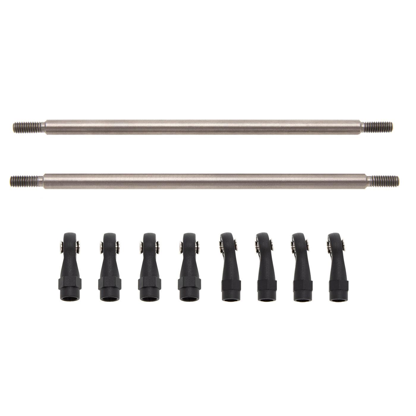 Powerhobby Stainless Steel 155MM Links w Straight / Angled Links (2) Axial SCX10
