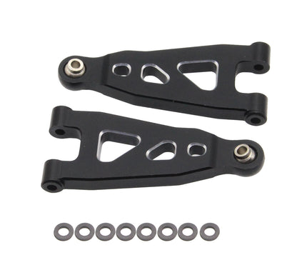 Powerhobby Aluminum Front Lower Arms Black Arrma Mojave Grom / Losi Nascar