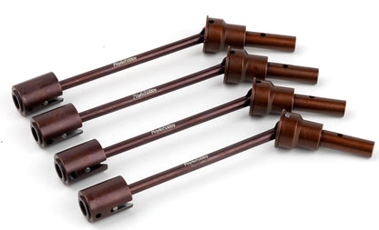 Powerhobby 4PCS S2 Steel Constant-Velocity Driveshafts FOR Traxxas Maxx Slash