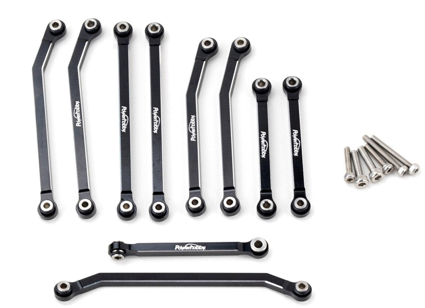 Powerhobby Aluminum High Clearance 4-Links w/Steering Link Redcat Ascent-18