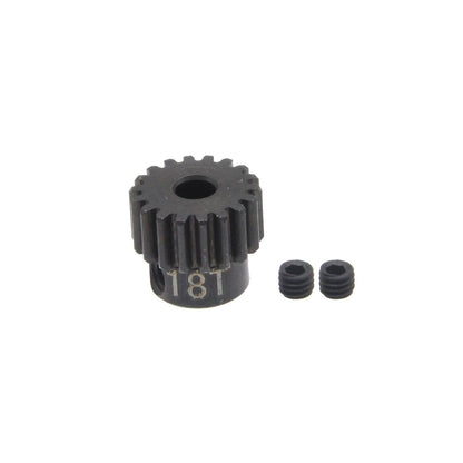 Powerhobby 18t 0 .5 Mod Hardened Steel Pinion Gear 1/8 Bore Arrma Grom