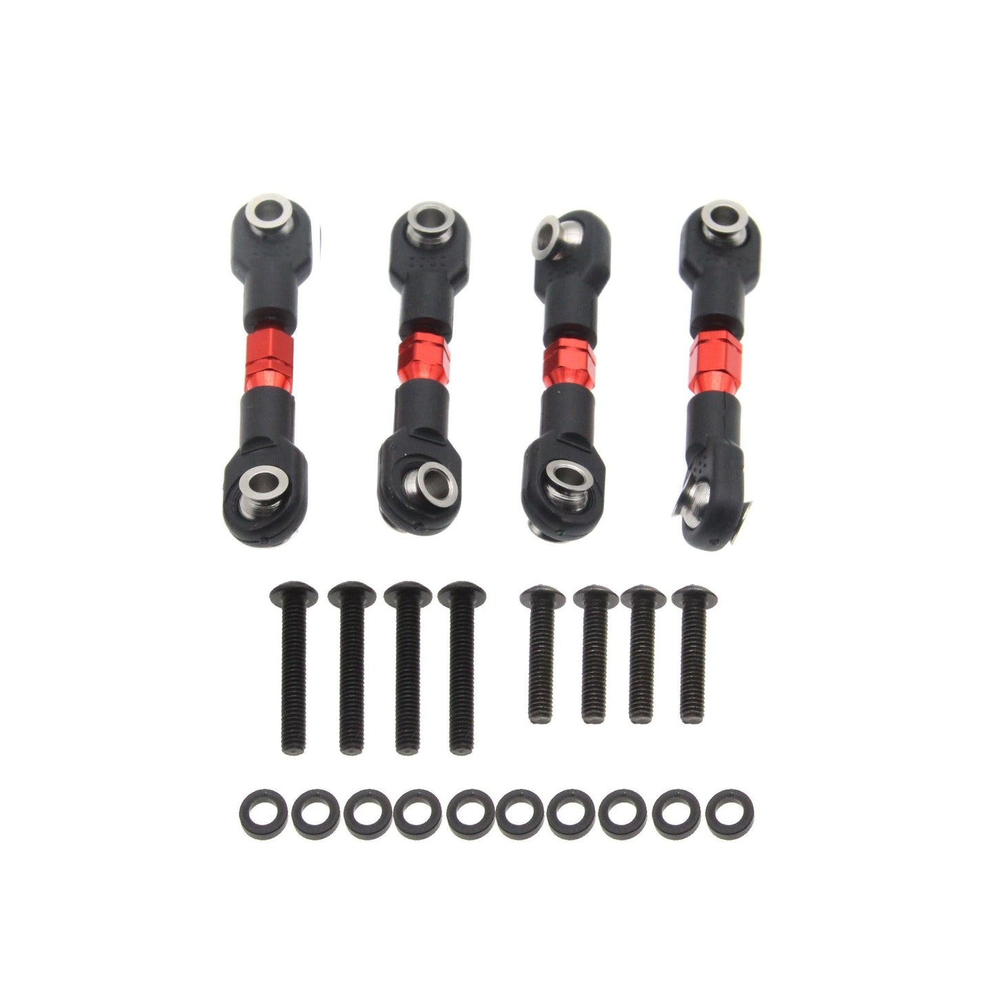 Powerhobby 7075 Aluminum Rod Red FOR Traxxas 4-Tec Drift
