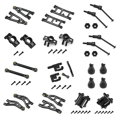 Powerhobby Aluminum Upgrade Conversion Kit Black Arrma Mojave Grom