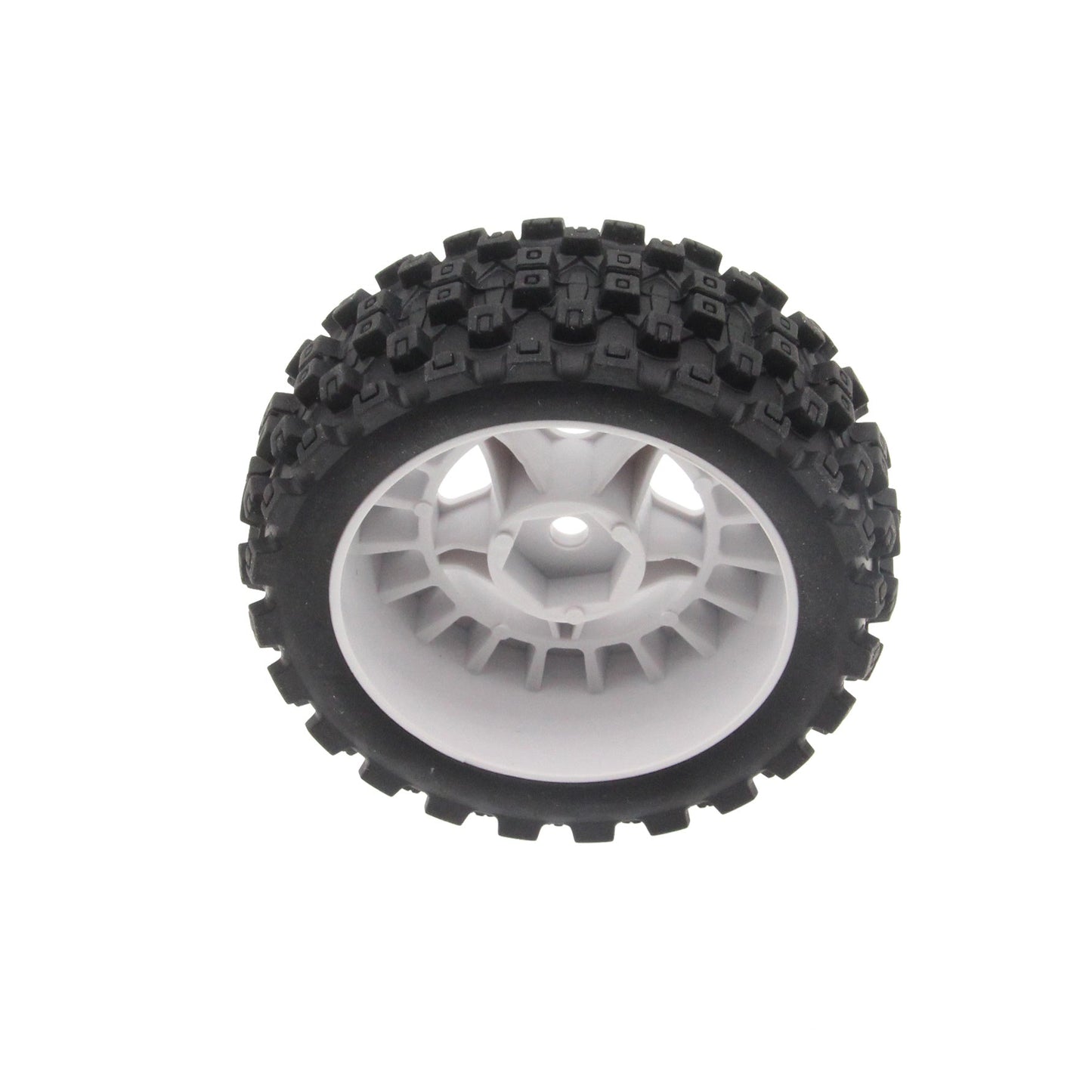 Mounte Tires / Wheels (4) Arrma Typhon Grom White