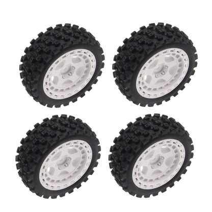 Mounte Tires / Wheels (4) Arrma Typhon Grom White