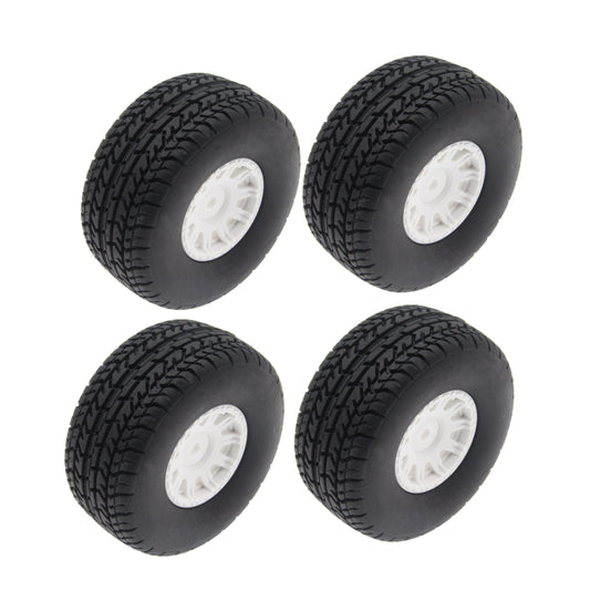 Mounte Tires / Wheels (4) Arrma Grom Granite White
