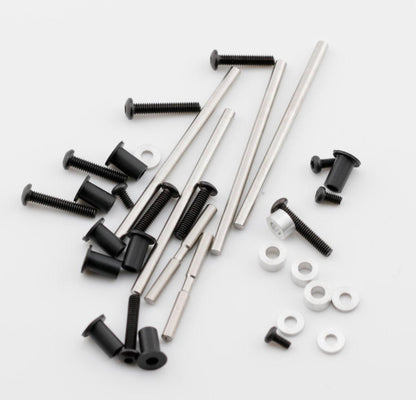 Powerhobby MB Aluminum Adjustable Rear Lower Arms Red MST RMX 2.5 / 2.0