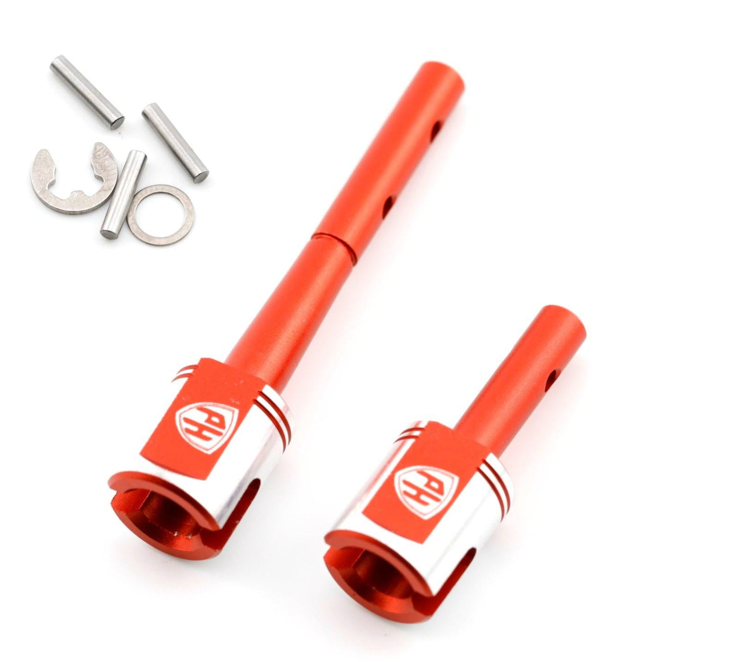 Powerhobby Aluminum Main Drive Shaft Joint Red Kyosho 1/10 Fazer Mk2