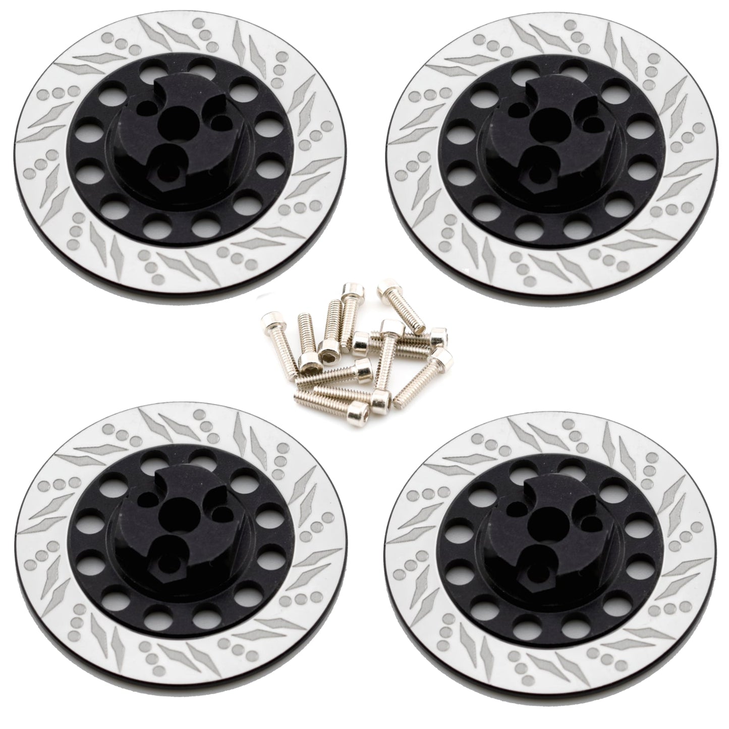 Powerhobby Dummy Disc Brake Hex Black FOR Kyosho Fazer