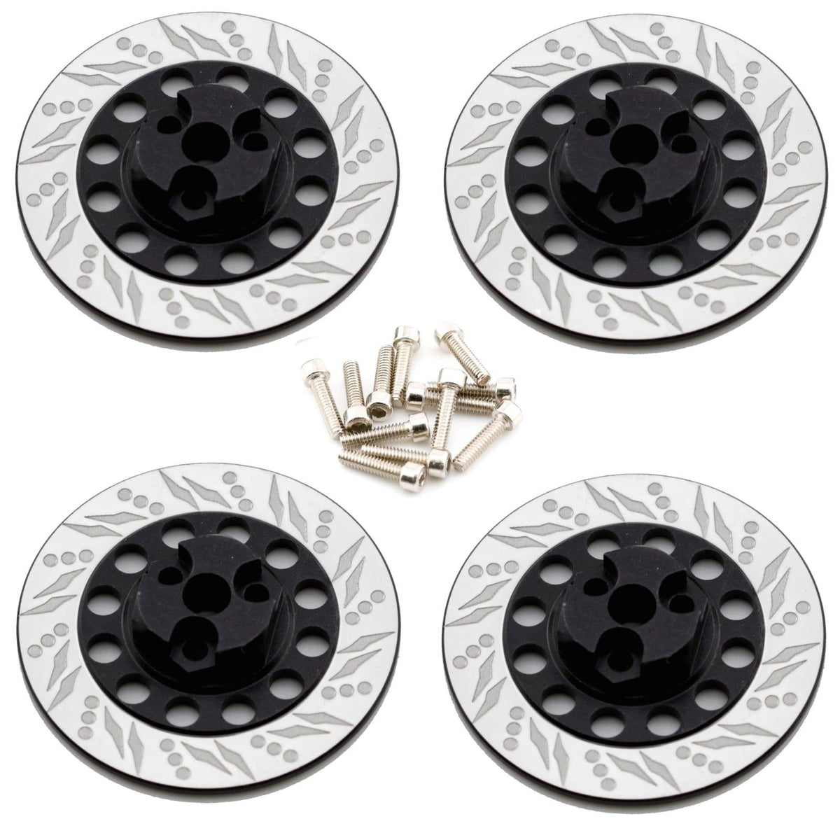 Powerhobby Dummy Disc Brake Hex Black FOR Kyosho Fazer