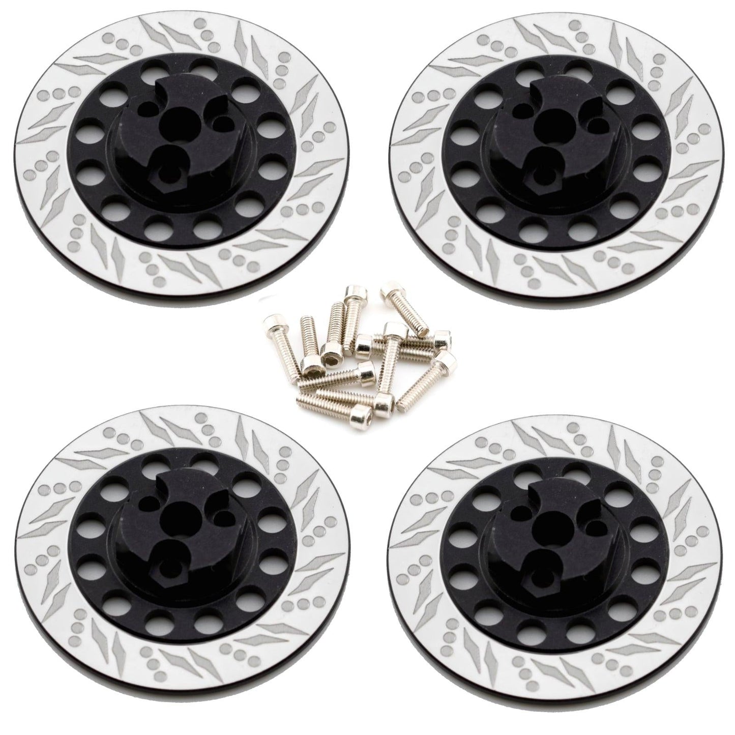 Powerhobby Dummy Disc Brake Hex Black FOR Kyosho Fazer