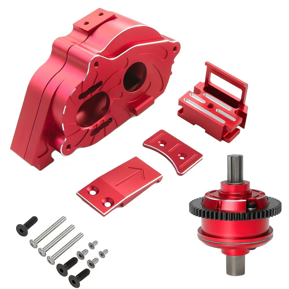 Powerhobby Aluminum Gearbox w Differential Arrma 3S Typhon / Setnon / Vorteks