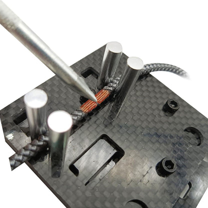 Carbon Fiber Soldering Jig Wire Station with Pocket Hole Jig