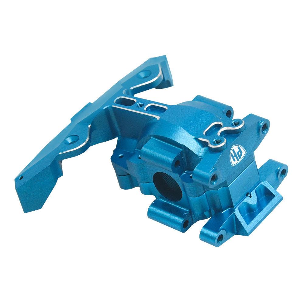 Powerhobby 7075 Aluminum Front Gearbox Blue FOR Traxxas Mini Maxx