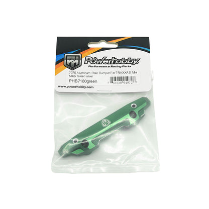 Powerhobby 7075 Aluminum Rear Bumper Green FOR Traxxas Mini Maxx