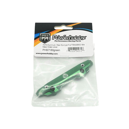 Powerhobby 7075 Aluminum Rear Bumper Green FOR Traxxas Mini Maxx