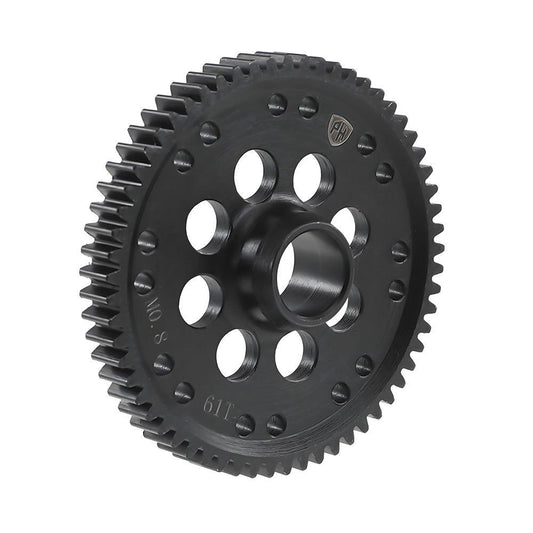 Powerhobby Steel M0.8 61T 32P Supr Gear Arrma Grogon 4x2 Mega 550